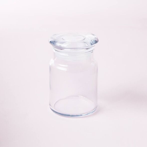 4 oz Lidded Glass Jar